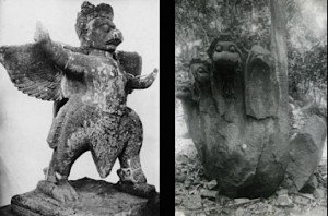 Garuda and Naga