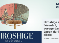 Hiroshige et l’éventail, voyage dans le Japon du 19e siècle
