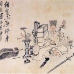 Portrait d’un amateur d’objets à Séoul au 18ème siècle